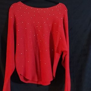 Rhinestone sweater